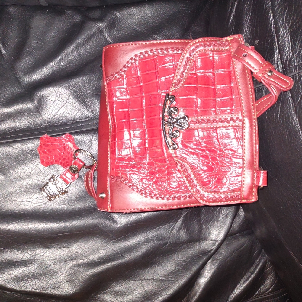 Luxury Lizard Skin hand purse - Picture 5 of 11